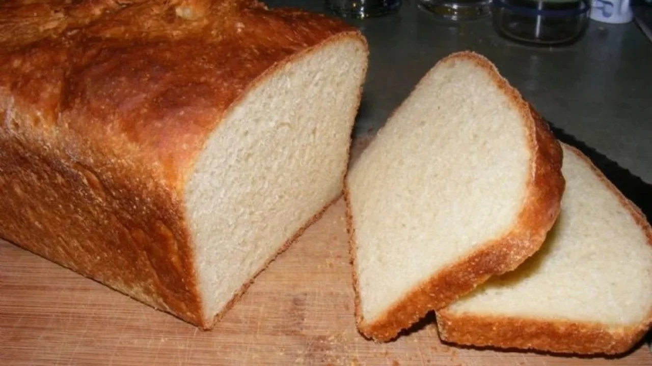 pan de miga casero.
